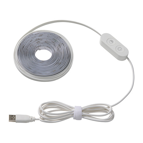 KABBLEKA, LED lighting strip with USB. 1 of 10 open dialog