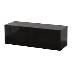 Variación actual Negro-marrón Glassvik / negro vidrio ahumado