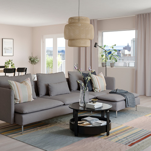 SÖDERHAMN, sectional, 4-seat with chaise 2 of 3 open dialog