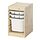 Select colour variation: light white stained pine/white
