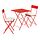 Select colour variation: outdoor bright red/bright red Kuddarna light gray-beige