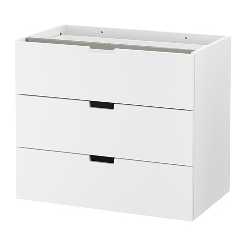 NORDLI, modular 3-drawer chest. 1 of 2 open dialog