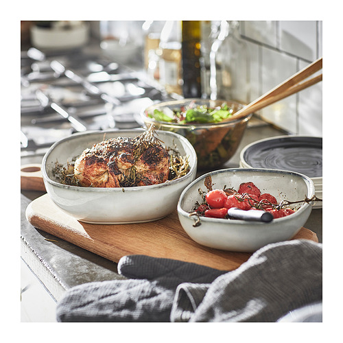GLADELIG, baking dish, set of 2 3 of 6 open dialog