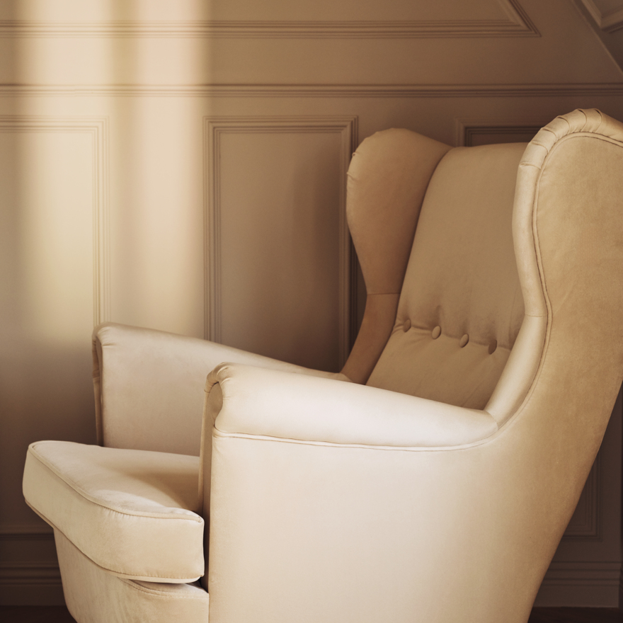 STRANDMON, sillón de orejas. 4 de 8 abrir diálogo
