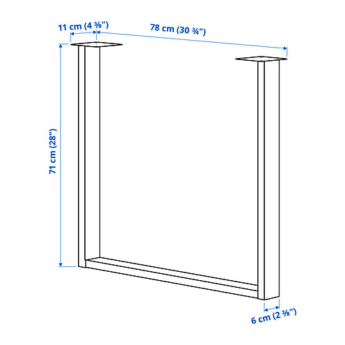 SKÅLSTA, table leg. 5 of 5 open dialog
