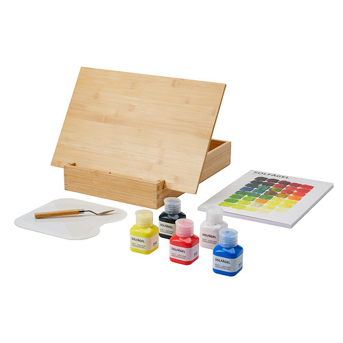 SOLFÅGEL, 3-piece painting set 1 of 2 open dialog