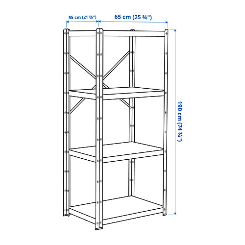 BROR, shelving unit. 6 of 6 open dialog