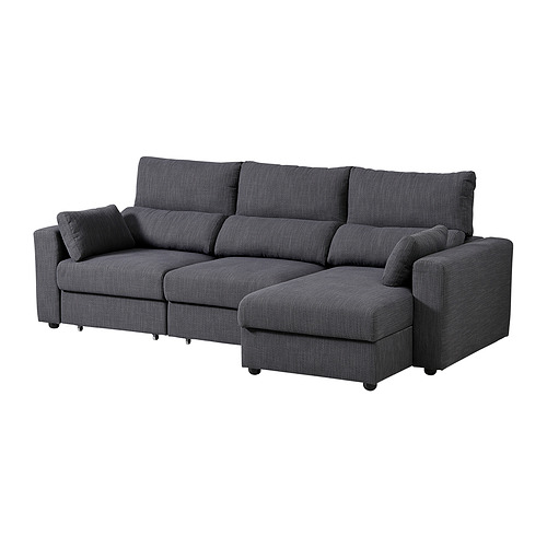 ESKILSTUNA, 3-seat sofa with chaiselongue. 1 of 8 open dialog