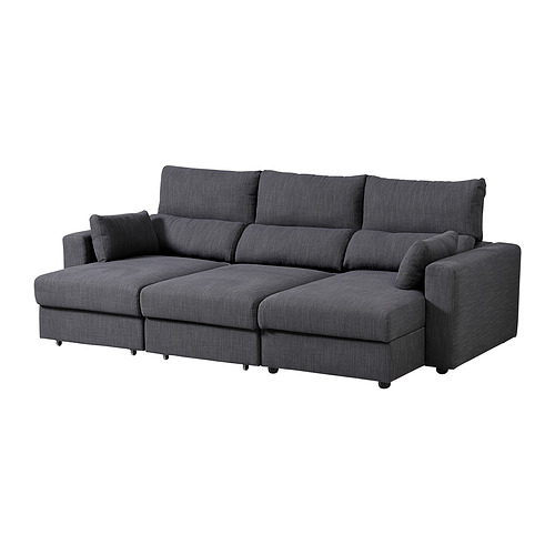 ESKILSTUNA, 3-seat sofa with chaiselongue. 2 of 8 open dialog