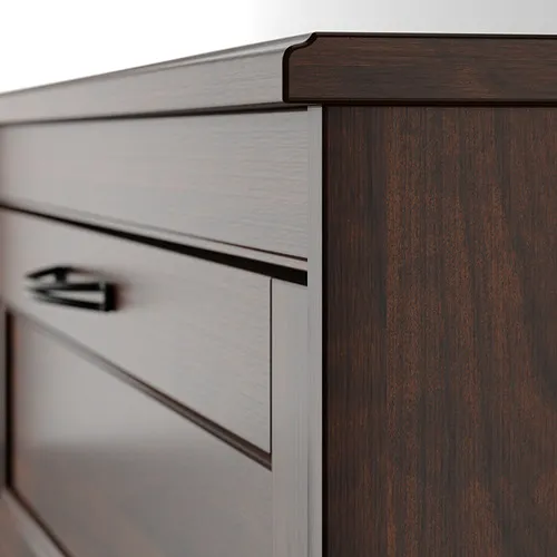 IKEA Puerto Rico - SONGESAND chest, vertical, 3-drawer, brown, 32