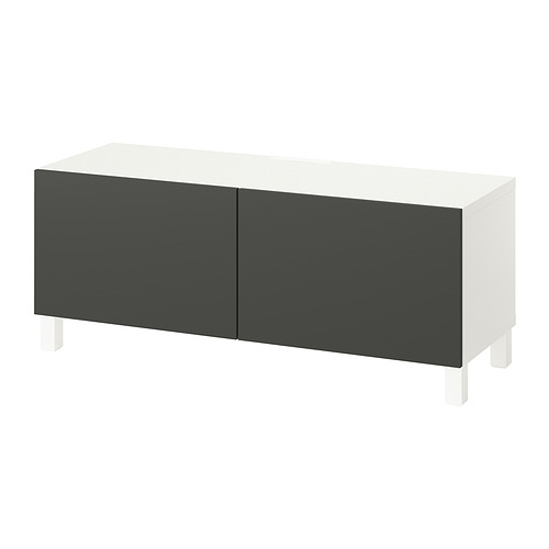 BESTÅ, TV bench with doors. 1 of 6 open dialog