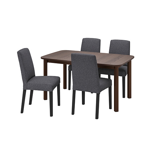 STRANDTORP / BERGMUND, Extendable table and 4 chairs. 1 of 10 open dialog