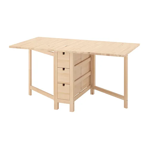 IKEA Puerto Rico - NORDEN drop leaf dining table, birch, 10 1/4/35