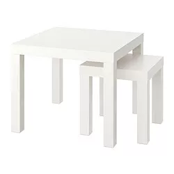 IKEA Puerto Rico - LACK nesting tables, set of 2, white