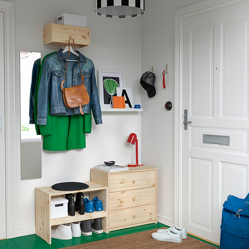 RAGGBERG, coat rack with shelf. 3 of 7 open dialog