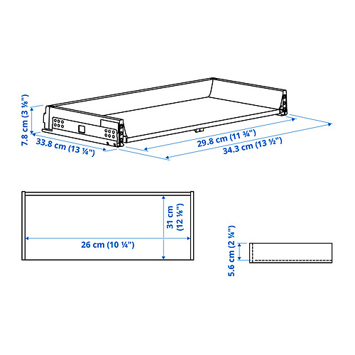 MAXIMERA, drawer, low 3 of 3 open dialog