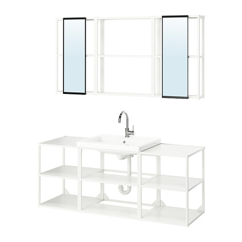 ENHET, Combinación muebles baño con grifo GLYPEN,. 1 de 4 open dialog