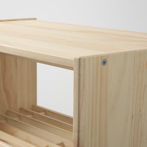 RAGGBERG bench with shoe storage