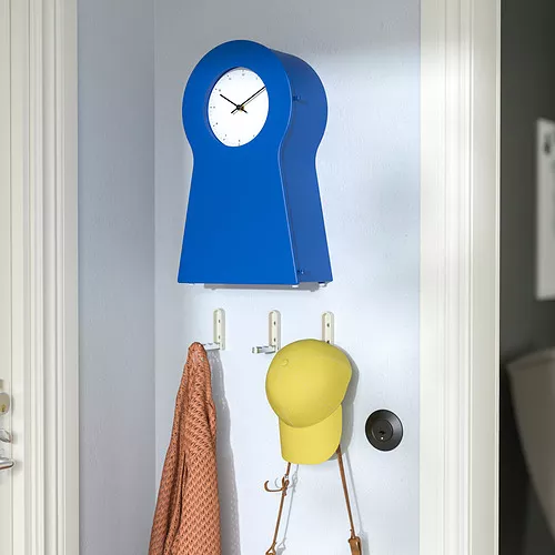 IKEA PS 1995 clock, blue, 19 
