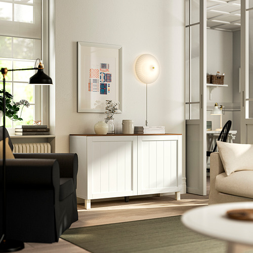 BESTÅ, storage combination with doors. 2 of 3 open dialog