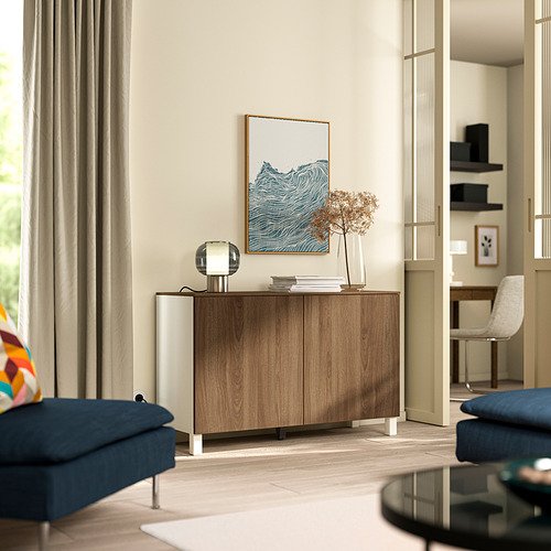 BESTÅ, storage combination with doors. 2 of 3 open dialog