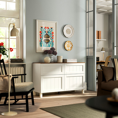 BESTÅ, storage combination w doors/drawers. 2 of 3 open dialog