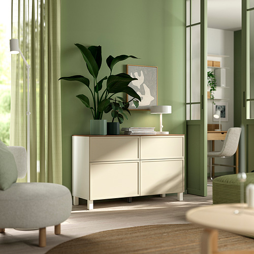 BESTÅ, storage combination with drawer runner, soft-closing. 2 of 3 open dialog