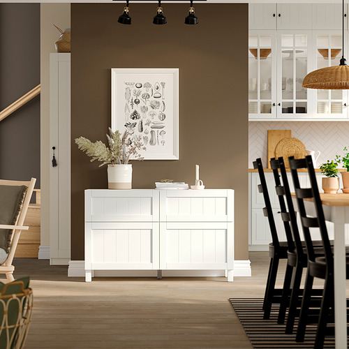 BESTÅ, storage combination w doors/drawers. 4 of 4 open dialog