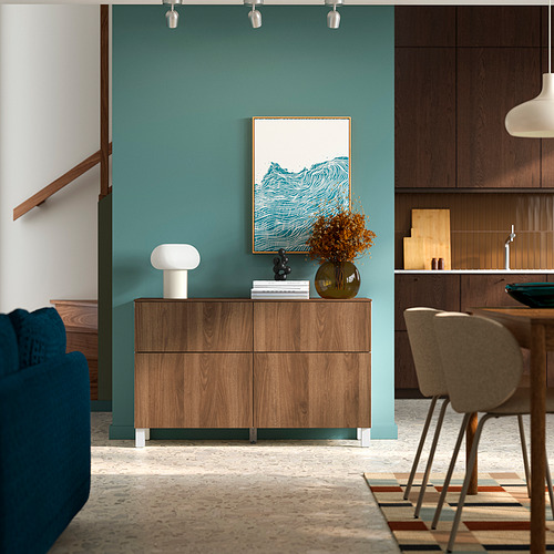 BESTÅ, storage combination with drawer runner, push-open. 3 of 4 open dialog