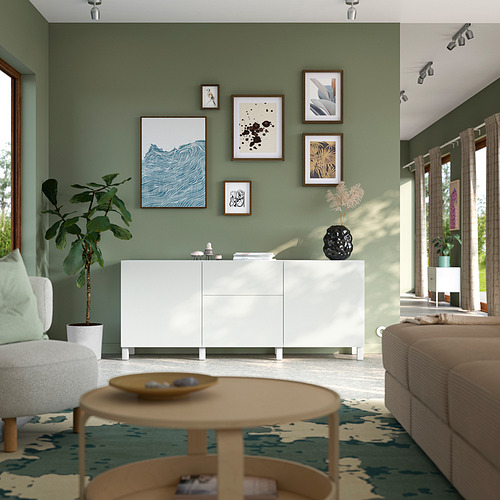 BESTÅ, combinación almacenamiento+cajones. 2 de 4 open dialog