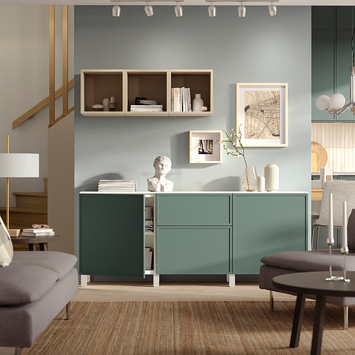 BESTÅ, combinación almacenamiento+cajones. 2 de 4 open dialog