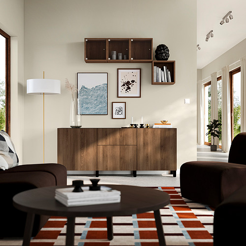 BESTÅ, combinación almacenamiento+cajones. 3 de 3 open dialog