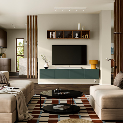 BESTÅ, mueble para TV+puertas. 2 de 5 open dialog