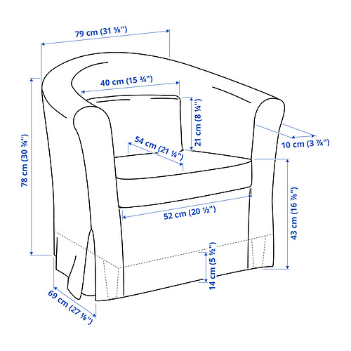 TULLSTA, armchair 6 of 6 open dialog