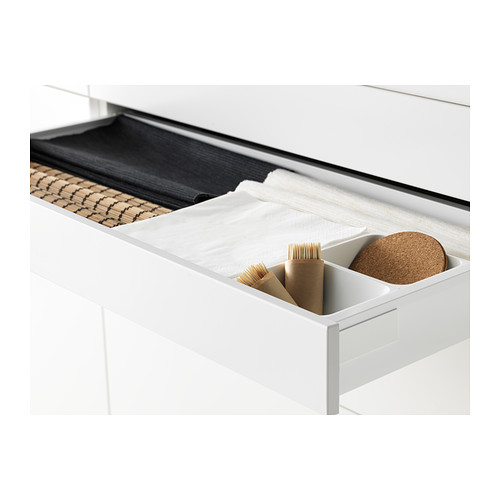 METOD, base cabinet/8 fronts/8 low drawers. 2 of 2 open dialog