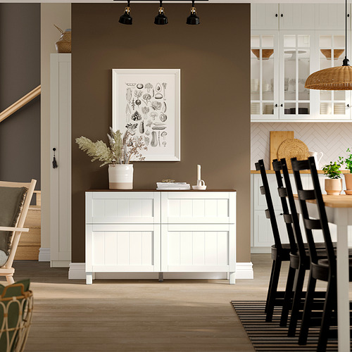 BESTÅ, storage combination w doors/drawers. 4 of 4 open dialog