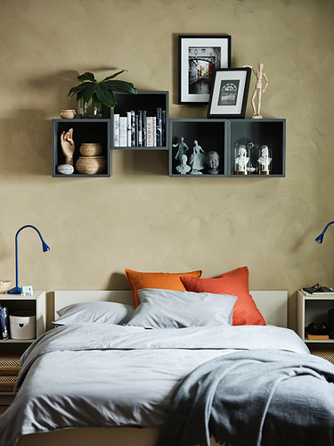 EKET, wall-mounted shelving unit 3 of 7 open dialog
