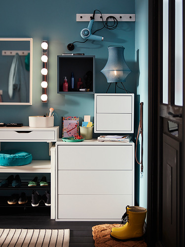 EKET, wall cabinet with 2 drawers 2 of 9 open dialog