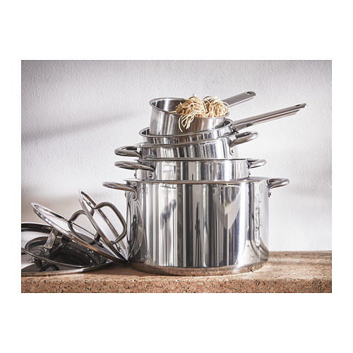 IKEA 365+, 9-piece cookware set. 3 of 5 open dialog
