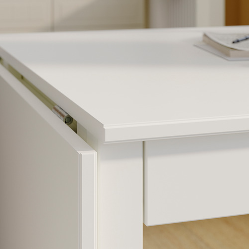NÄSINGE, gateleg dining table with storage. 5 of 6 open dialog
