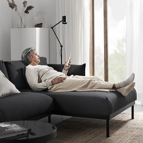 ÄPPLARYD, sectional, 4-seat with chaise 3 of 8 open dialog