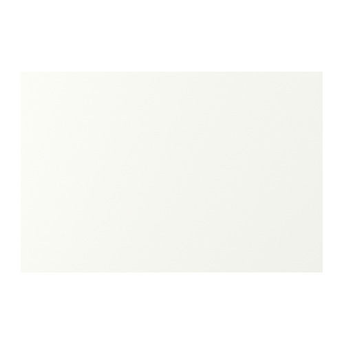 Puerta de armario blanca VALLSTENA, superficie lisa, fácil de limpiar. Diseño moderno, forma rectangular.