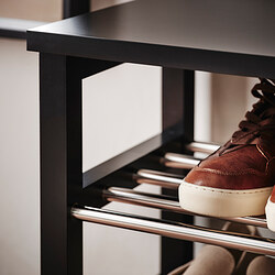 TJUSIG bench with shoe storage