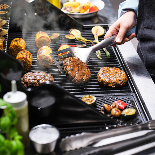 GRILLTIDER, 2-piece barbecue tools set. 4 of 5 open dialog