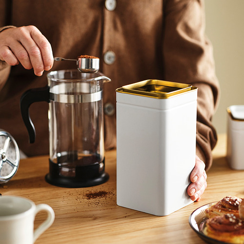 BLOMNING, lata con tapa. 2 de 6 open dialog