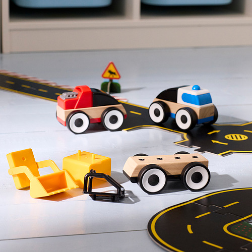 LILLABO, juego de coches, 3 piezas. 4 de 5 open dialog