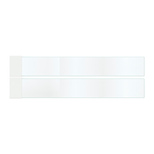 Lados de vidrio del cajón MAXIMERA, transparente, rectangular, vidrio templado, mejora la apariencia del cajón, organiza el contenido.