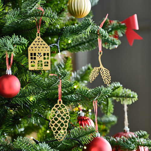 VINTERFINT, tree ornament set of 3. 2 of 2 open dialog