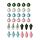 Select colour variation: Mixed shapes / mixed colors