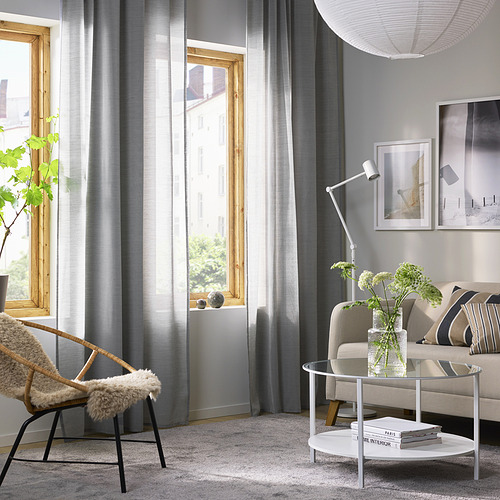 HILJA, Translucent curtain, 1 pair 2 of 6 open dialog